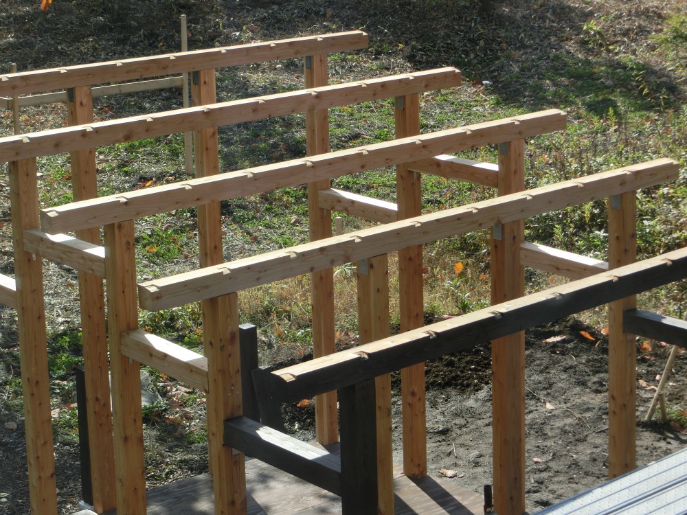 01 はじめての物置小屋づくりで 屋根に草を生やす 公式 トカチニッチ