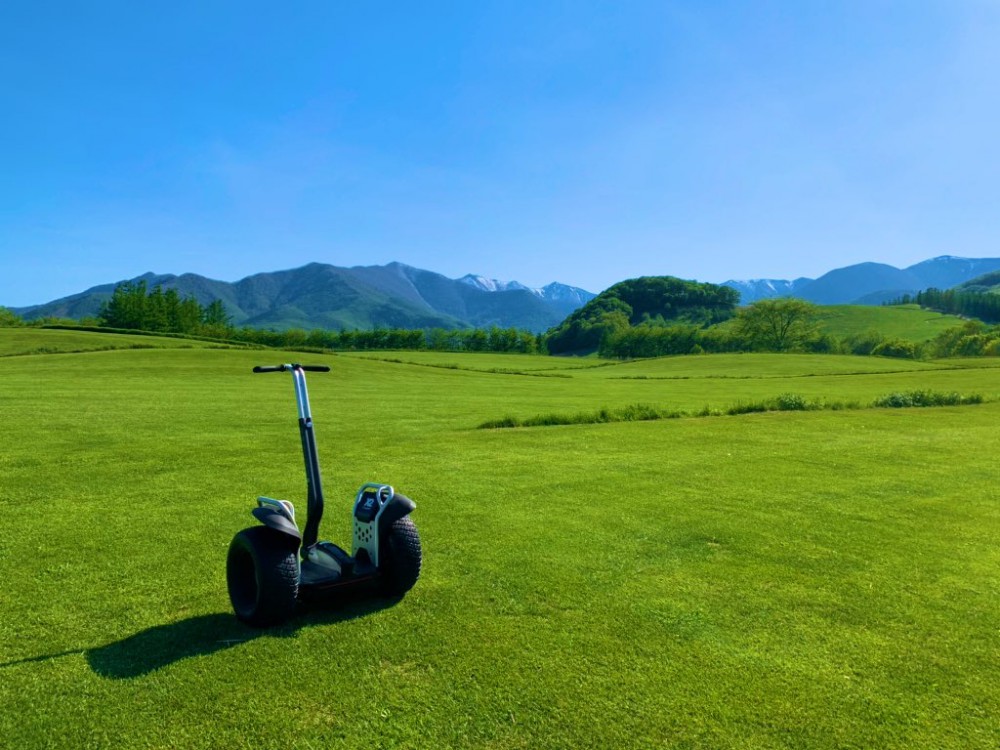 十勝千年の森（清水町）で、セグウェイのグラビアを撮ったよ | 【公式